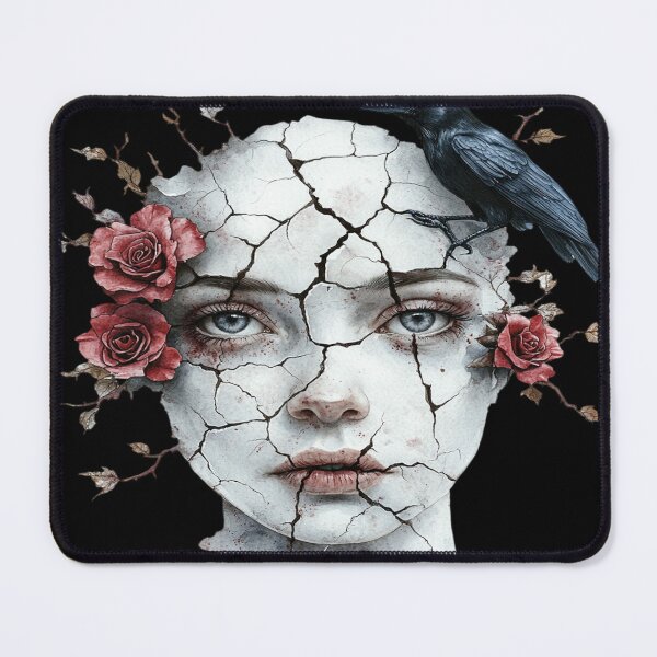 Item preview, Cracks of the Eternal Mind designed and sold by TheInkRaven.