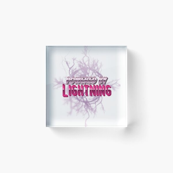 Item preview, Powered by Lightning Thunderstorm  designed and sold by Eric’s Creative Corner.