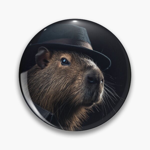 Item preview, Bartholomew "Barty" Capybara: The Most Wanted Rodent designed and sold by knappidesign.