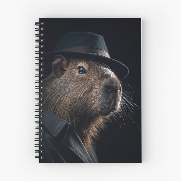 Item preview, Bartholomew "Barty" Capybara: The Most Wanted Rodent designed and sold by knappidesign.