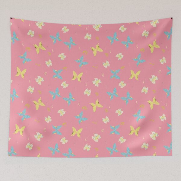 Item preview, Fluttering butterflies medley - Rama Ria RR37 Pink designed and sold by HueyDesign.