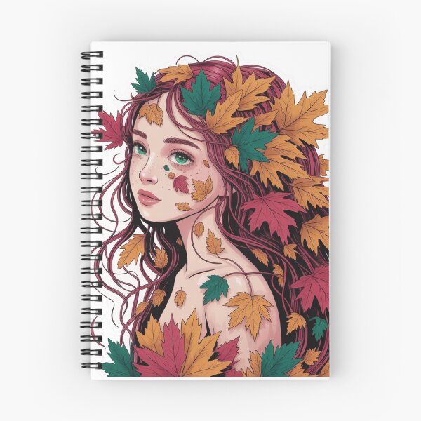 Item preview, Nature Goddess fantasy sticker t shirt art board spiral notebook designed and sold by sam99Vividprint.