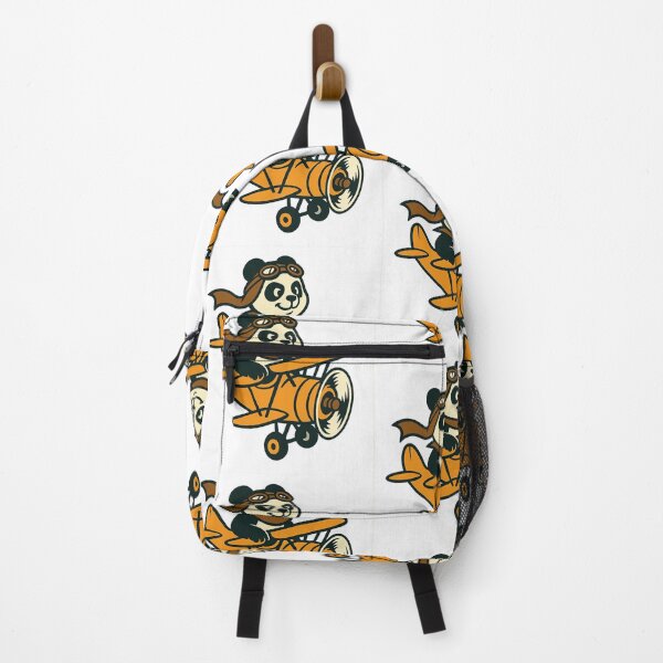 Item preview, Confident Panda Aviator – Retro Cartoon Flight designed and sold by mbmstores.