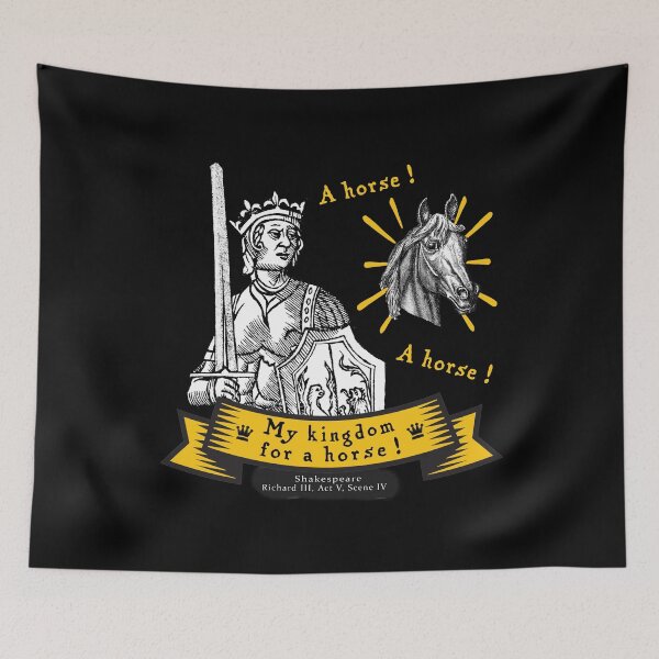 Item preview, My Kingdom for a Horse from Shakespeare designed and sold by bushwombat.