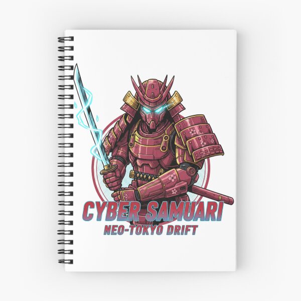 Item preview, Cyber Samurai – Neo-Tokyo Drift | Futuristic Japanese Warrior Art designed and sold by Gurjeetpixelart.