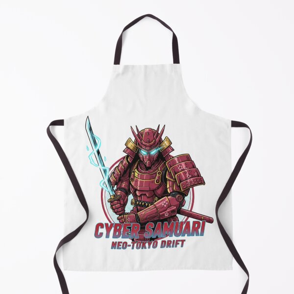 Item preview, Cyber Samurai – Neo-Tokyo Drift | Futuristic Japanese Warrior Art designed and sold by Gurjeetpixelart.