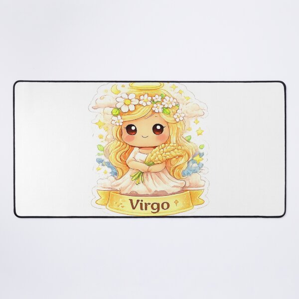 Item preview, Cute Virgo Zodiac Sticker – Kawaii Astrology Art designed and sold by AmRishi.