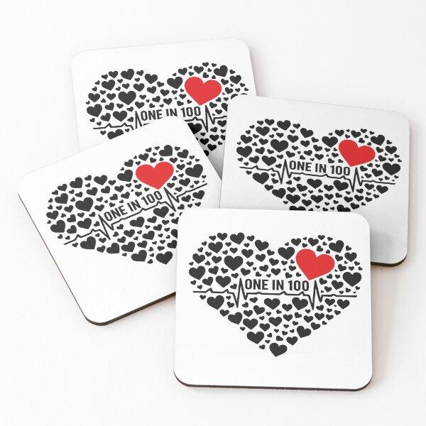 Item preview, One in 100 CHD Warrior Congenital Heart Awareness designed and sold by JackCurtis1991.