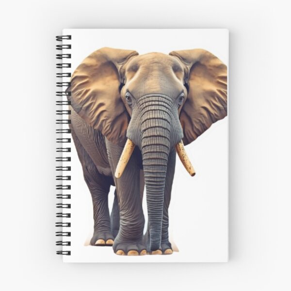 Item preview, Realistic Elephant designed and sold by MiniPrintMagic.
