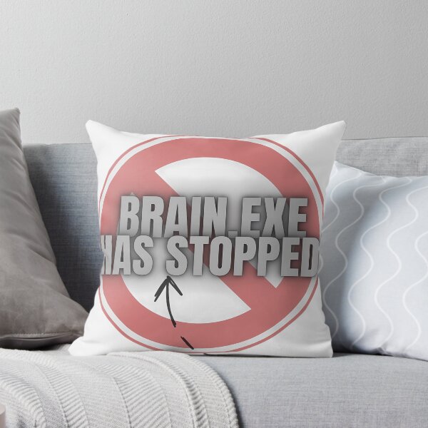 Artikelvorschau, Brain.exe hat aufgehört zu funktionieren – Lustiges Programmierer- und Meme-Zitat-Design. entworfen und verkauft von Artistry-Nadia.