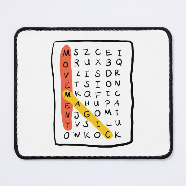 Item preview, Movement Magic Crosswords Puzzle designed and sold by Feldymerch.