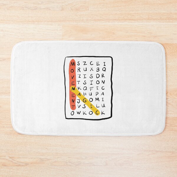 Item preview, Movement Magic Crosswords Puzzle designed and sold by Feldymerch.