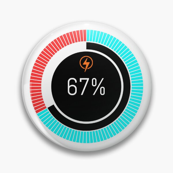 Item preview, Sixty Seven Percent Charged - 67% Battery Aesthetic designed and sold by the67selection.