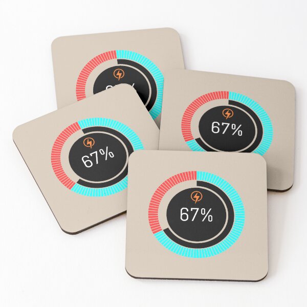 Item preview, Sixty Seven Percent Charged - 67% Battery Aesthetic designed and sold by the67selection.