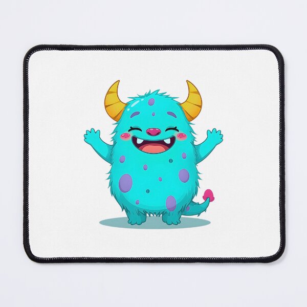 Item preview, Cute Pastel Monster Character – Fun and Friendly Design designed and sold by Kavya Art.