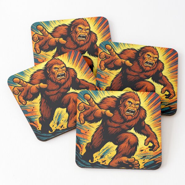 Item preview, Bigfoot, fantastic creature | Comics style - Cartoon designed and sold by ComicsFactory.