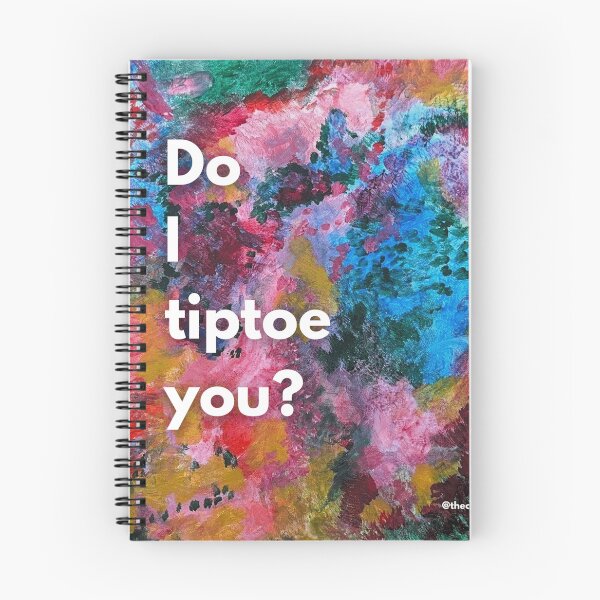 Item preview, Do I tiptoe you? designed and sold by CurlyBlondeHub.