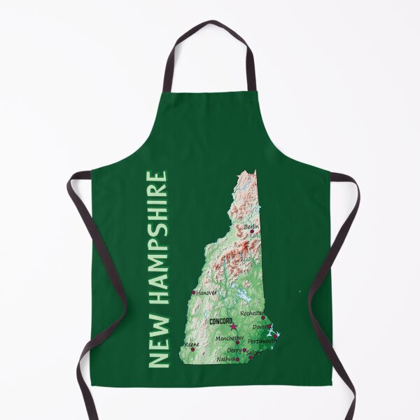 Item preview, New Hampshire State Topographic Map Art designed and sold by mashmosh.