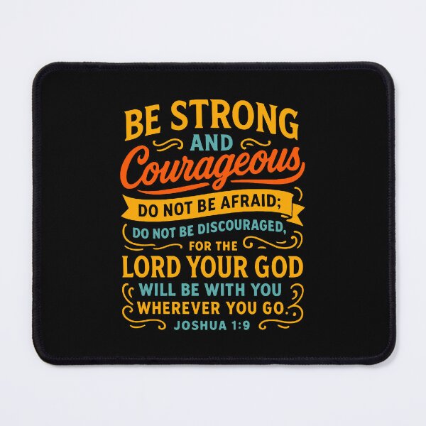 Item preview, Joshua 1:9 Be Strong and Courageous designed and sold by plushism.