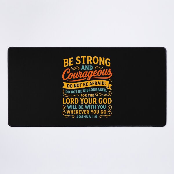 Item preview, Joshua 1:9 Be Strong and Courageous designed and sold by plushism.