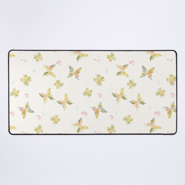 Item preview, Mezcla de mariposas revoloteando - Rama Ria RR34 Crema designed and sold by HueyDesign.