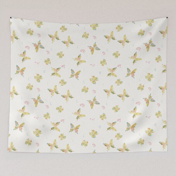 Item preview, Fluttering butterflies medley - Rama Ria RR34 Cream designed and sold by HueyDesign.