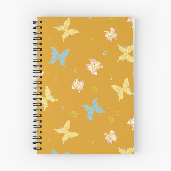 Item preview, Fluttering butterflies medley - Rama Ria RR35 Mustard Gold designed and sold by HueyDesign.
