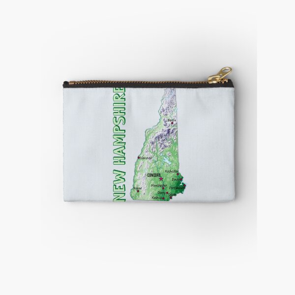 Item preview, New Hampshire Topographic Map - Cities & Relief Design designed and sold by mashmosh.
