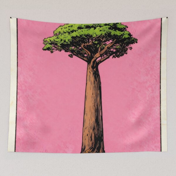 Item preview, El Baobab Tree of Life Mexican Loteria designed and sold by ConcienciaEco.