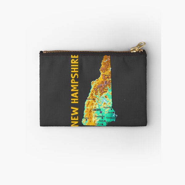 Item preview, New Hampshire State Topographic Map Art designed and sold by mashmosh.