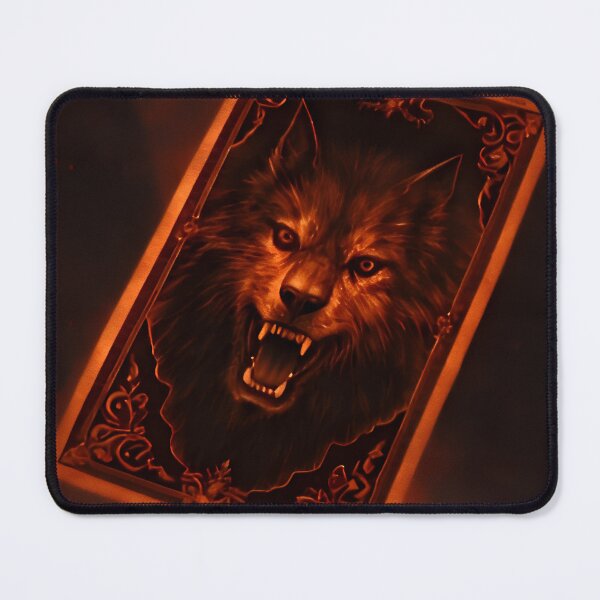 Item preview, Werewolf Art Fierce Dark Fantasy designed and sold by Amr Siam.