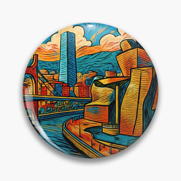 Item preview, Bilbao, city | Comics style - Cartoon designed and sold by ComicsFactory.