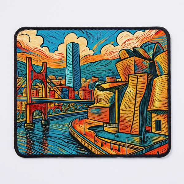Item preview, Bilbao, city | Comics style - Cartoon designed and sold by ComicsFactory.