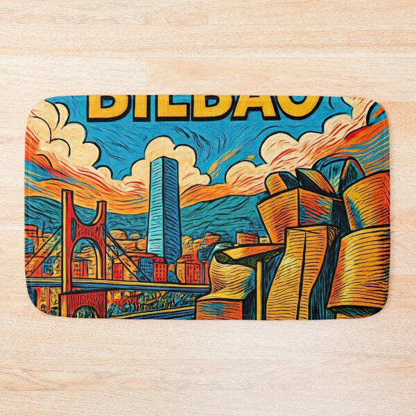 Item preview, Bilbao, city | Comics style - Cartoon designed and sold by ComicsFactory.