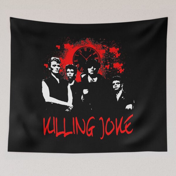 Item preview, Killing Joke Stencil Horror Movie Band Rock Golden The Great Tour New Wave Funny designed and sold by RAZIYAGOLDE8.