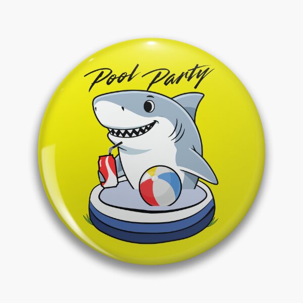 Item preview, Shark Pool Party designed and sold by AMERICANCHEEZ.