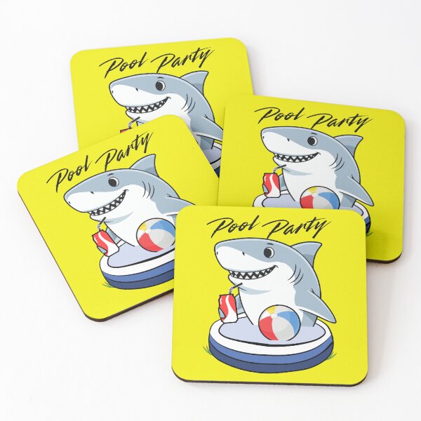Item preview, Shark Pool Party designed and sold by AMERICANCHEEZ.