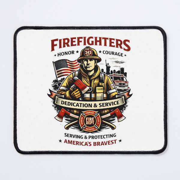 Item preview, US Firefighter Honor and Courage designed and sold by S0GNulL.