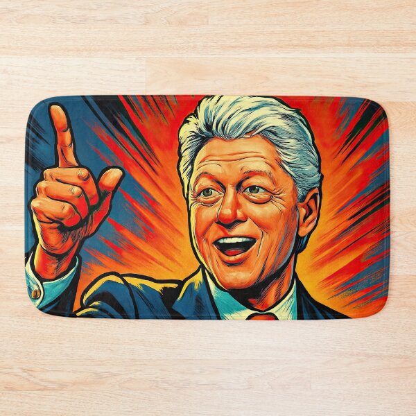 Item preview, Bill Clinton, leader | Comics style - Cartoon designed and sold by ComicsFactory.