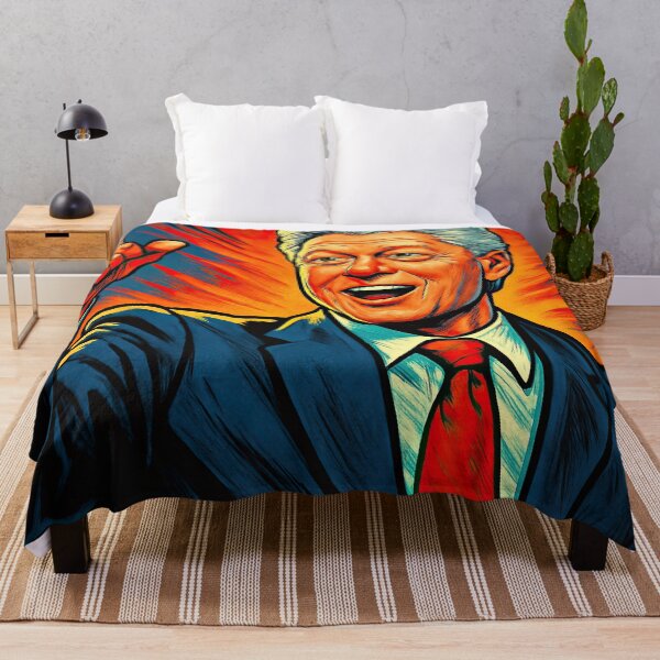 Item preview, Bill Clinton, leader | Comics style - Cartoon designed and sold by ComicsFactory.