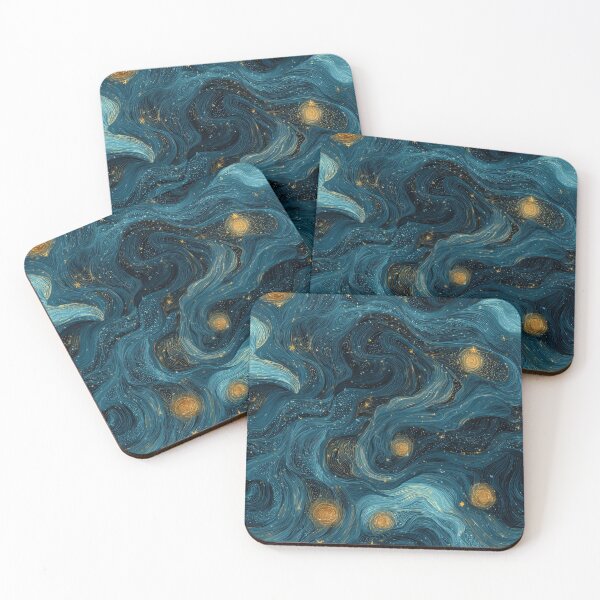 Item preview, Transformative Teal Pattern Collection – 2026 Color Trend, Modern Concentric Art Nouveau Circles designed and sold by Ewa Miller.