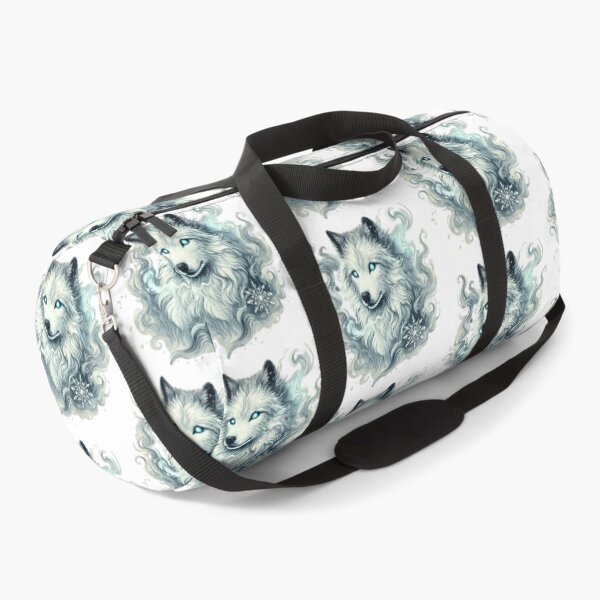 Item preview, Frozen Spirit Wolf – Mystic Ice Wolf Illustration designed and sold by IsyLaneDesign.