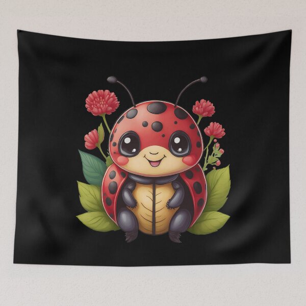 Item preview, Minimalist Ladybug Art designed and sold by RockitBaby.