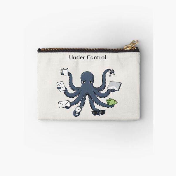 Item preview, Under Control Octopus Minimalist Work-Life Humor Design designed and sold by Ombrya.