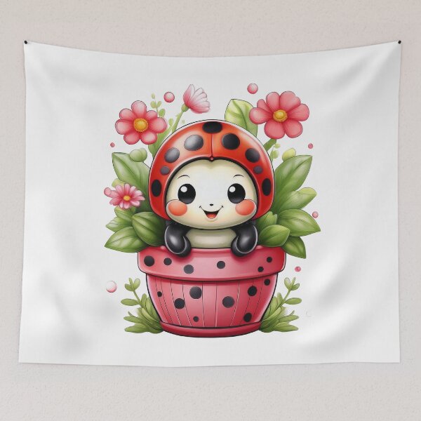 Item preview, Smiling Ladybug Design designed and sold by RockitBaby.