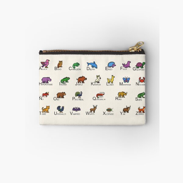 Item preview, Animal Alphabet Chart in Spanish designed and sold by rogue-design.