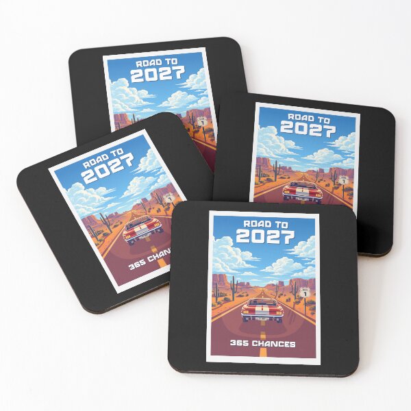 Item preview, Road to 2027 - Retro Nevada desert Road Trip designed and sold by ProjetF.