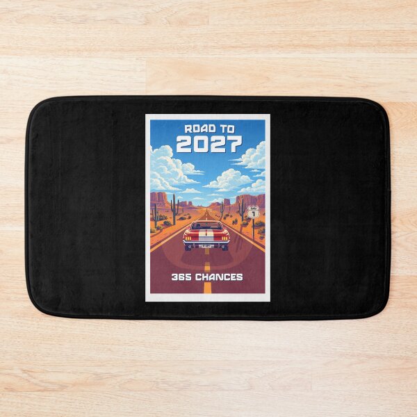 Item preview, Road to 2027 - Retro Nevada desert Road Trip designed and sold by ProjetF.