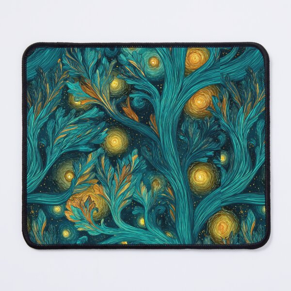 Item preview, Transformative Teal Pattern Collection – 2026 Color Trend, Modern Concentric Art Nouveau Circles designed and sold by Ewa Miller.