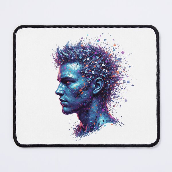 Item preview, Neural Shift | Cyberpunk Digital Human Portrait designed and sold by Gurjeetpixelart.